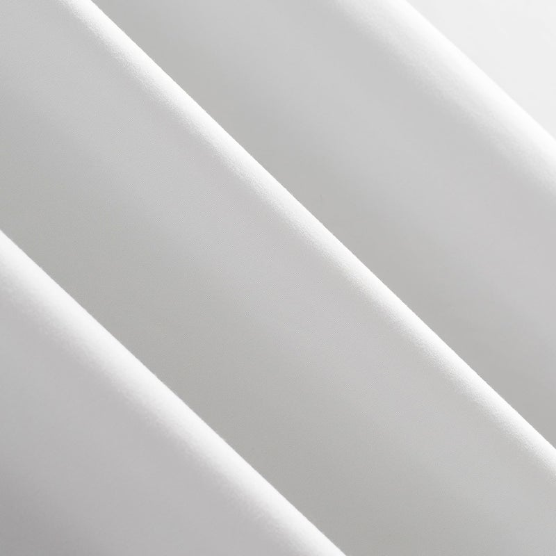 Sun Zero Columbia 2-Pack Thermal Energy Saving 100% Blackout Grommet Curtain Panel Pair, 50" x 63", White - Image 4